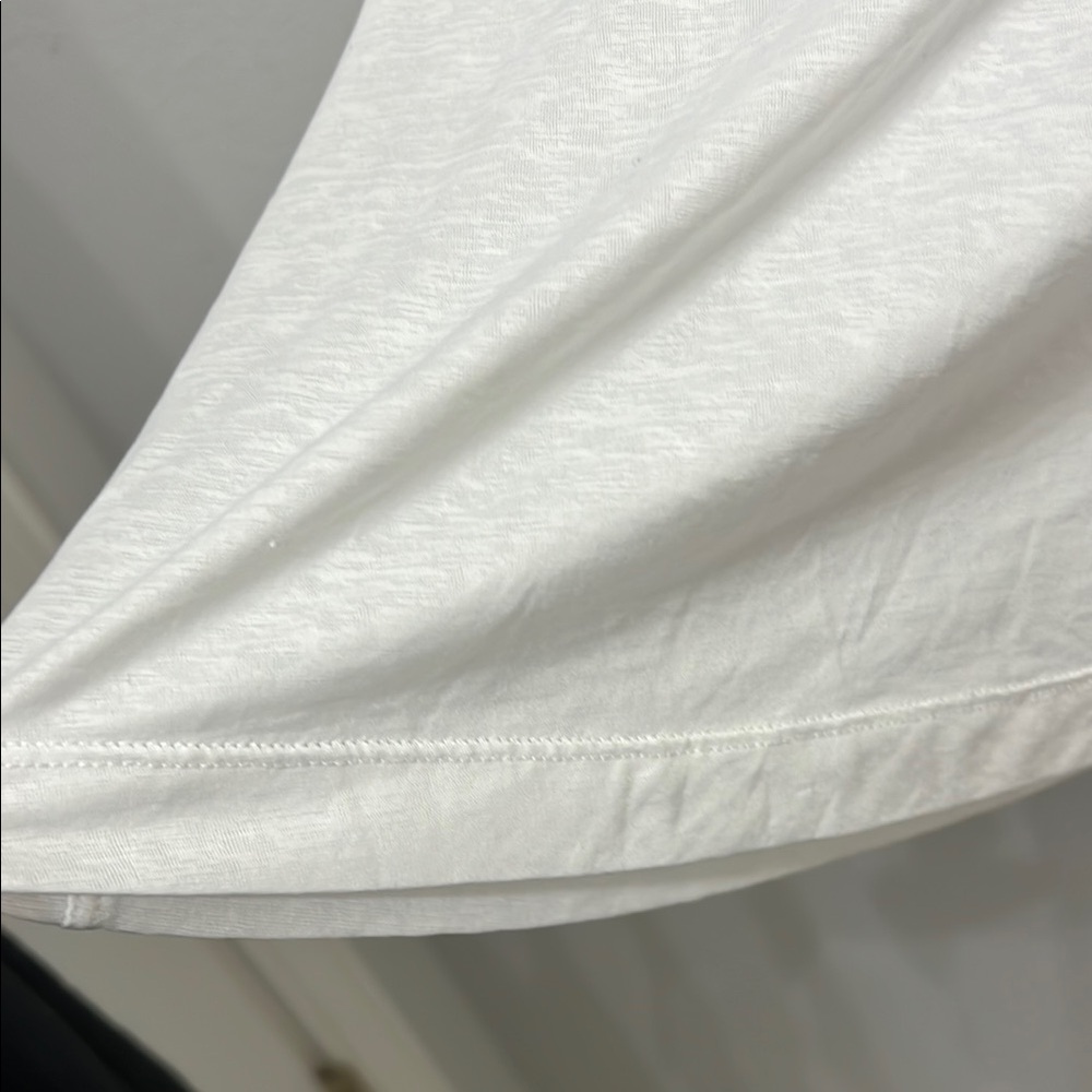 Athleta Women's White Sheer Tank Top - Picture 3 of 4